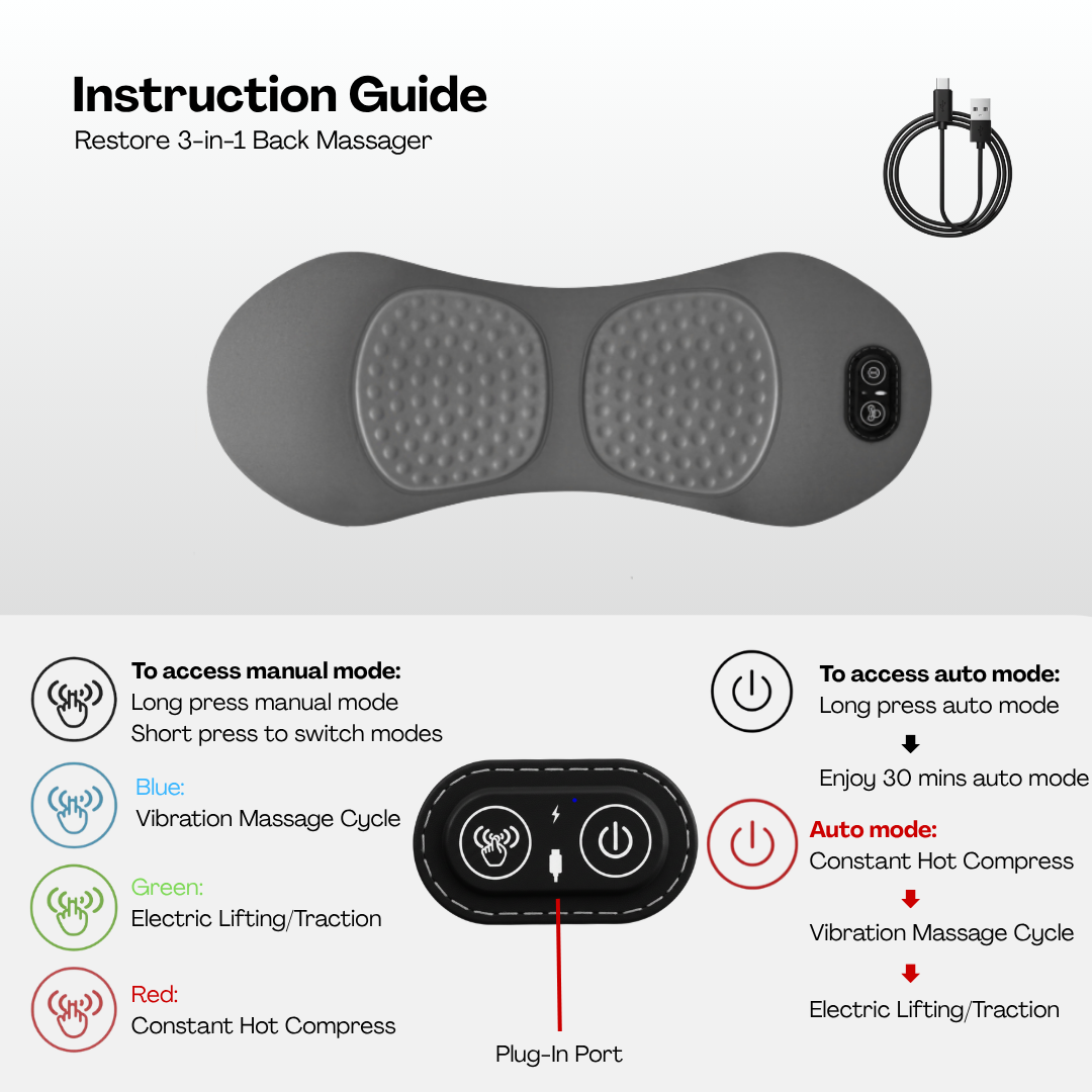 Restore 3-in-1 Back Massager